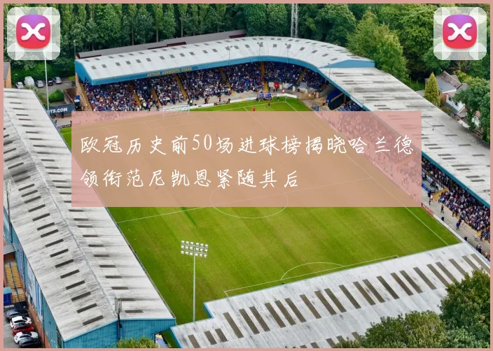 欧冠历史前50场进球榜揭晓哈兰德领衔范尼凯恩紧随其后
